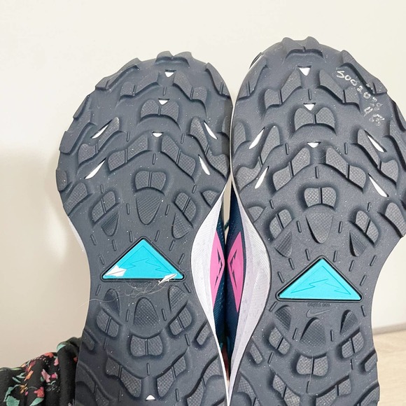 NEW Nike Pegasus Trail 3 Gore-Tex Sneakers Dark Teal Green/Pink Glow Size 6.5 - Picture 9 of 10